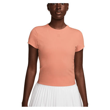 Women's Dri-Fit Advantage Short Sleeve Top Apricot Agate