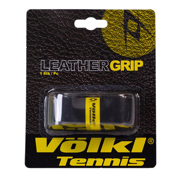 Leather Replacement Grip Black