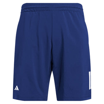 Men`s Club 3 Stripe 7 inch Short Dark Blue
