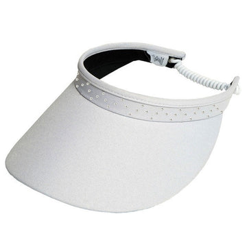 Women's Bling Coil Visor