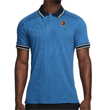Men's Heritage Polo Star Blue and Armory Navy