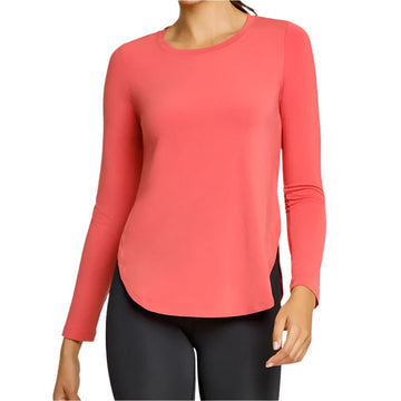 Women's Panem Long Sleeve Top Cherry Rose