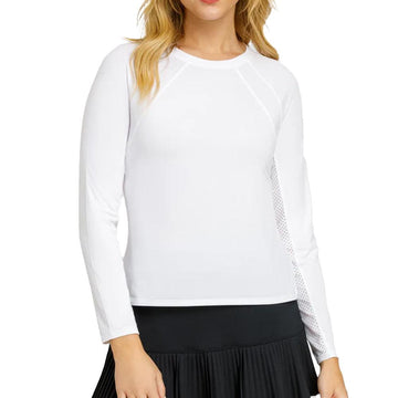Women's Legend Long Sleeve Raglan Chalk