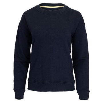 Women's Happiest On The Court Sweatshirt Navy and White