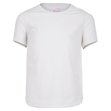Girls' Dynamic High-Low Short Sleeve Top