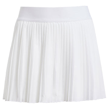 Girls' Club Pleated Skort White