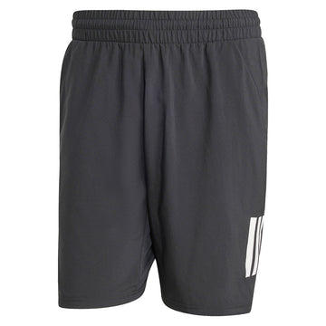 Men's Club 3 Stripe 7 inch Short Black