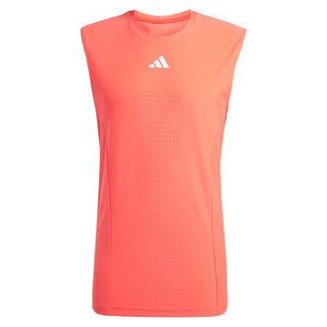 Men's Pro Tank Top Semi Lucid Red
