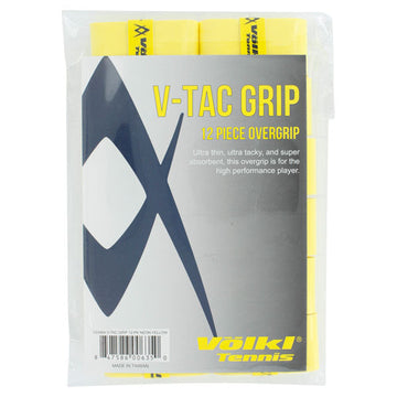 V Tac Overgrip 12 Pack Neon Yellow