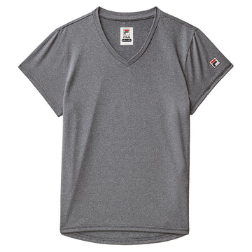 Girls Short Sleeve Performance Tennis Top