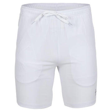 Men's Solid Performance 8 Inch Tennis Short Bright White