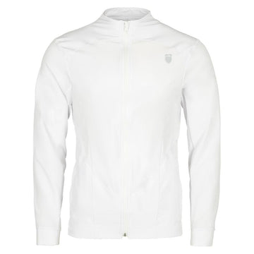 Men's Shield Tennis Jacket White