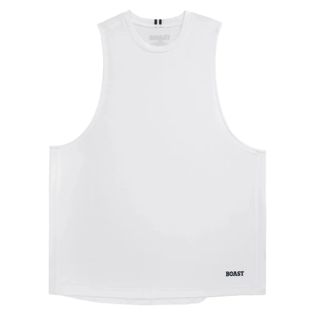 Men's Tournament Tank, Boast, White/Navy, Pickleball Express, BM5TP10-F26-WHITE-NAVY-1