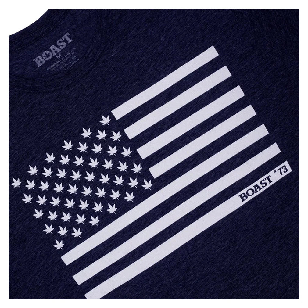 Men's USA Boast Flag Tee Navy