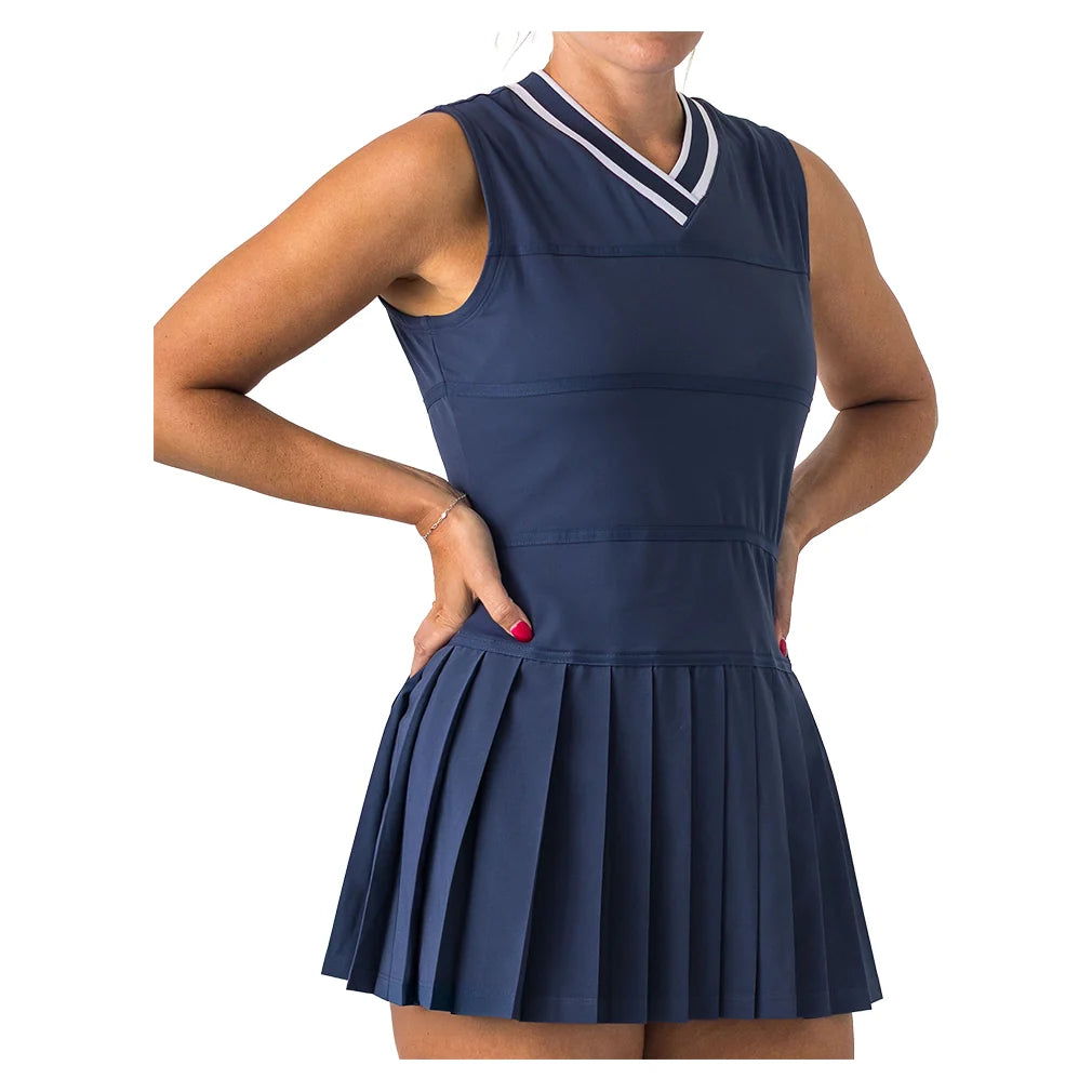 Women's V-Neck  Dress
