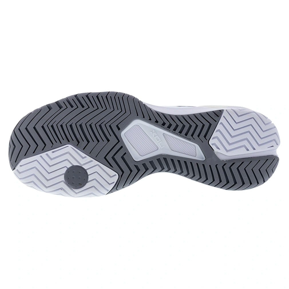 Unisex LUX TEMPO Pickleball Shoes White and Grey