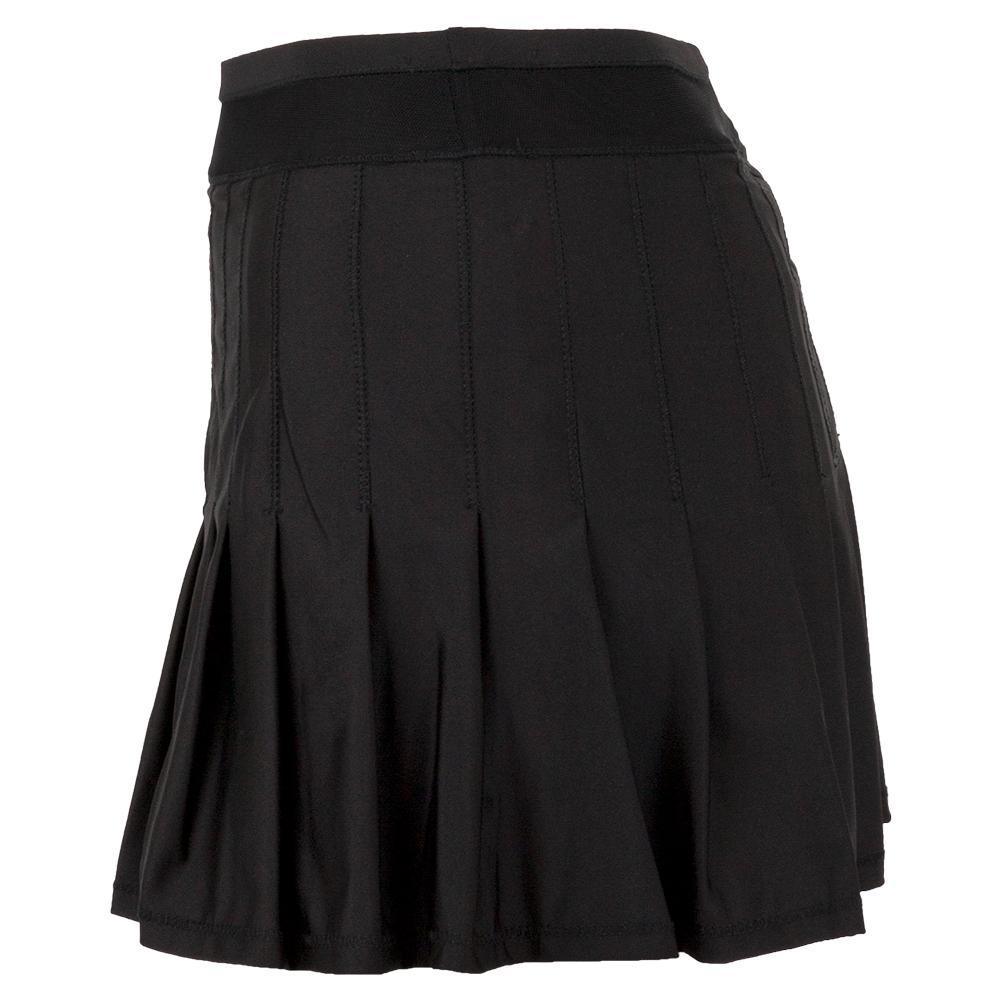 Women's Long Retro Pleated Tennis Skort