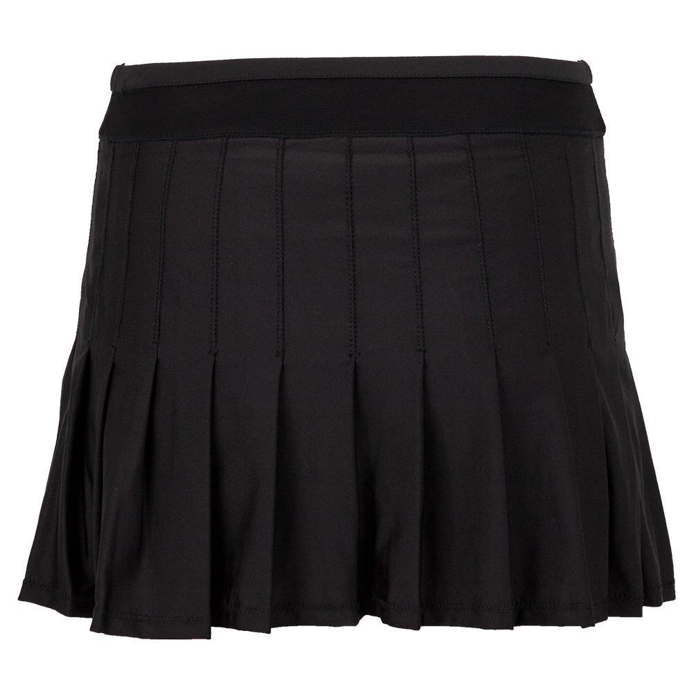 Women's Long Retro Pleated Tennis Skort