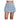 Women's Hippy Smocked 14 Inch Skort Multicolor