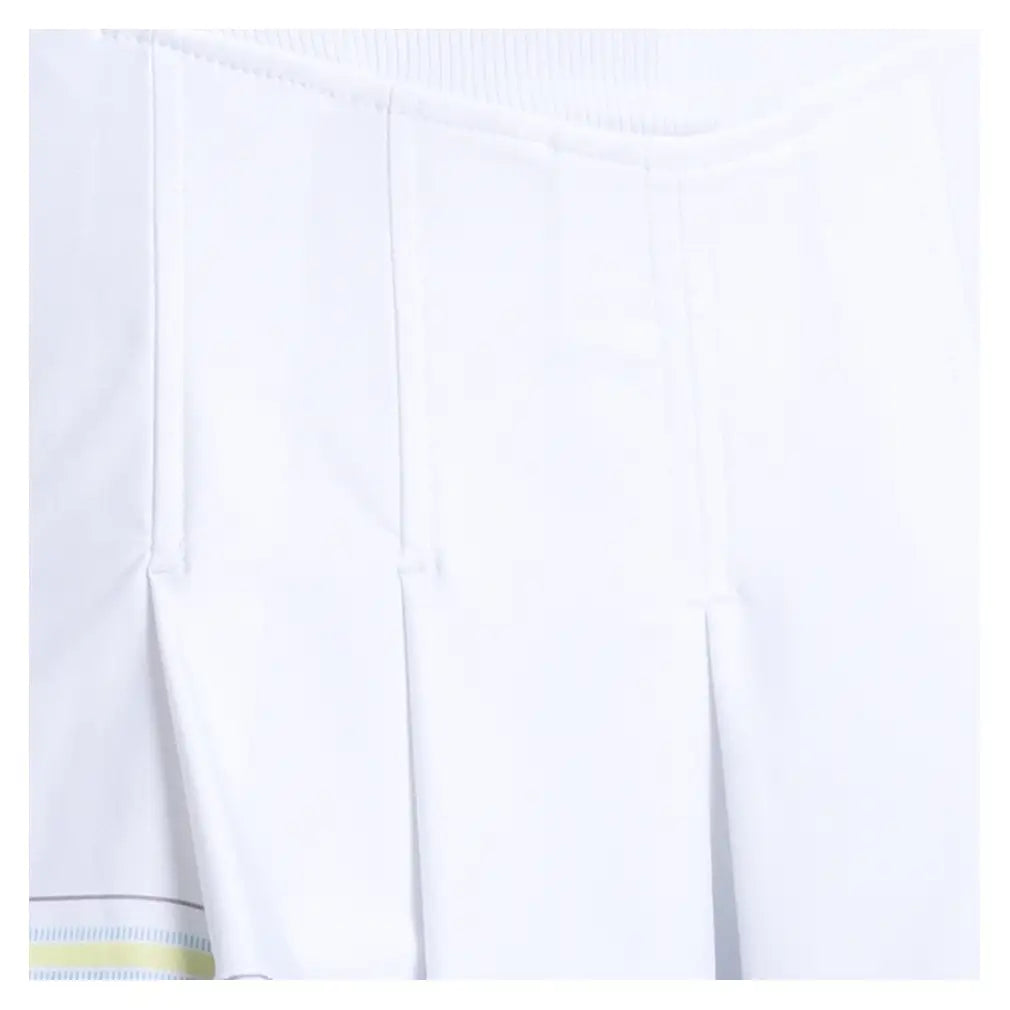 Women's Victory Lane Pleat Skort White and Brusette Blue