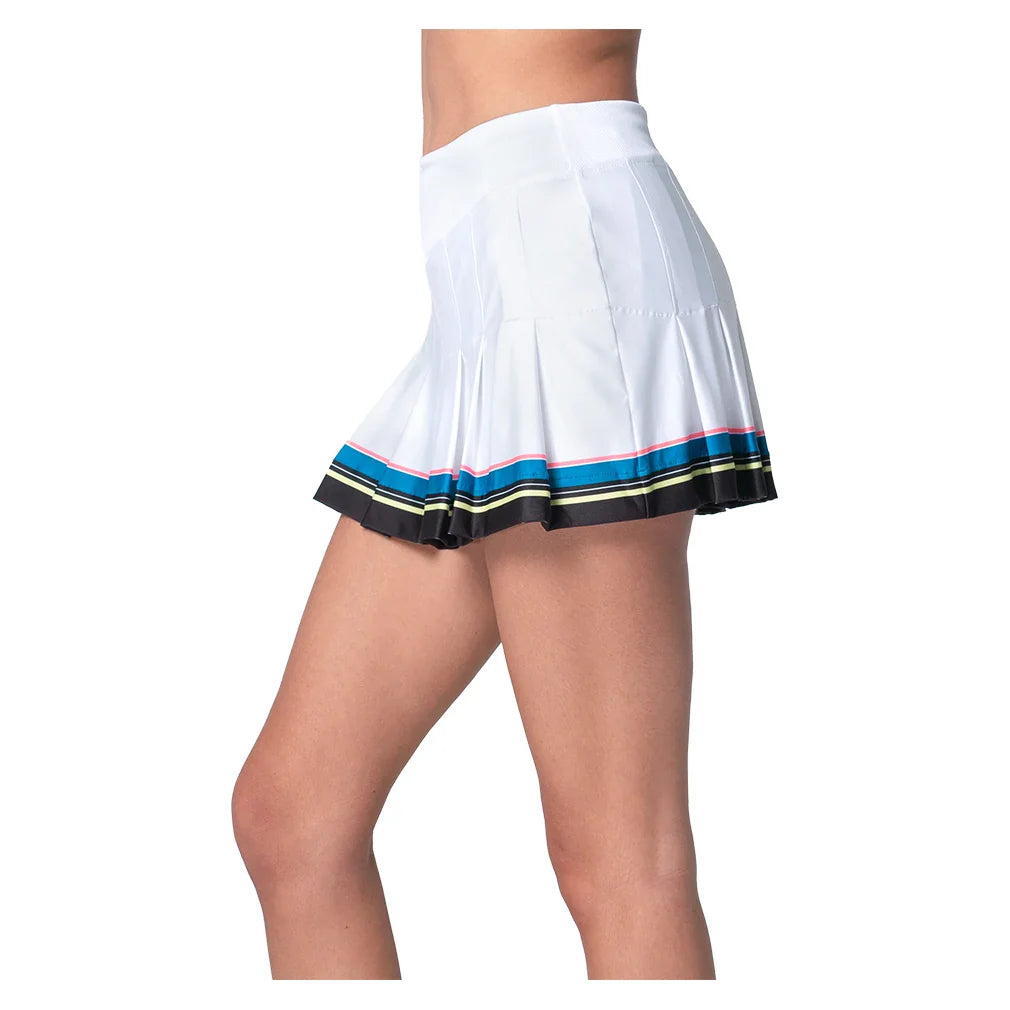 Women's Stripe Hype Skort Electric Blue