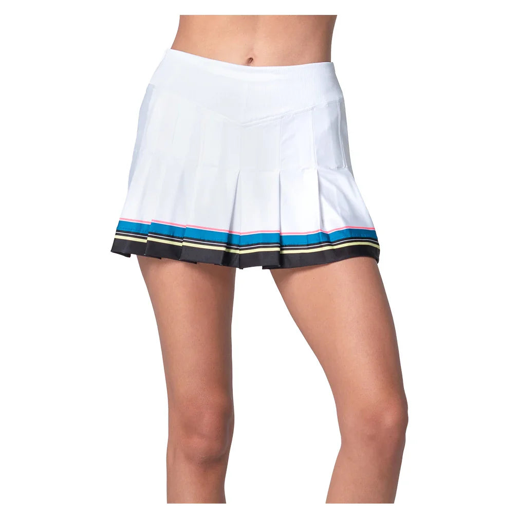 Women's Stripe Hype Skort Electric Blue
