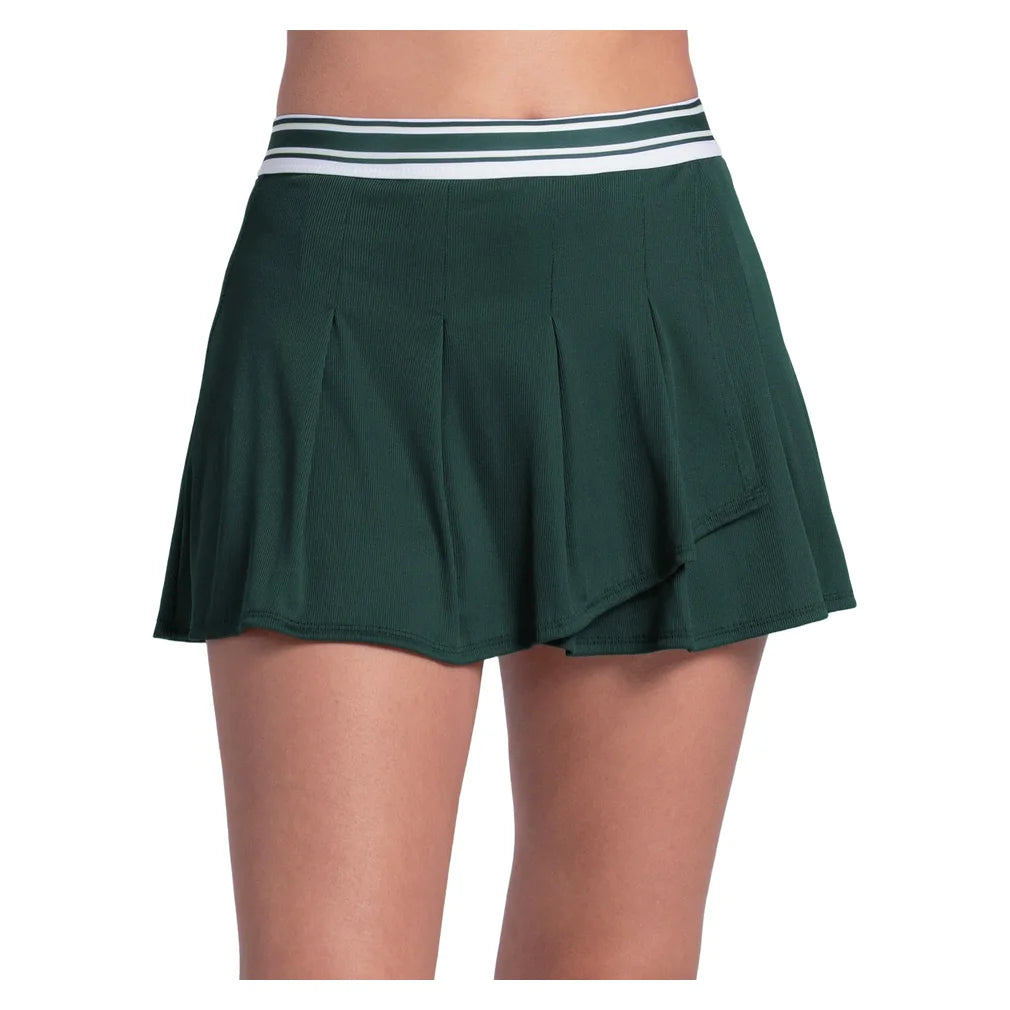 Women's Ivy Classic 13 Inch Skort, Lucky In Love, 300 Team Green, Pickleball Express, CB683-02H-300-TEAM-GREEN-1