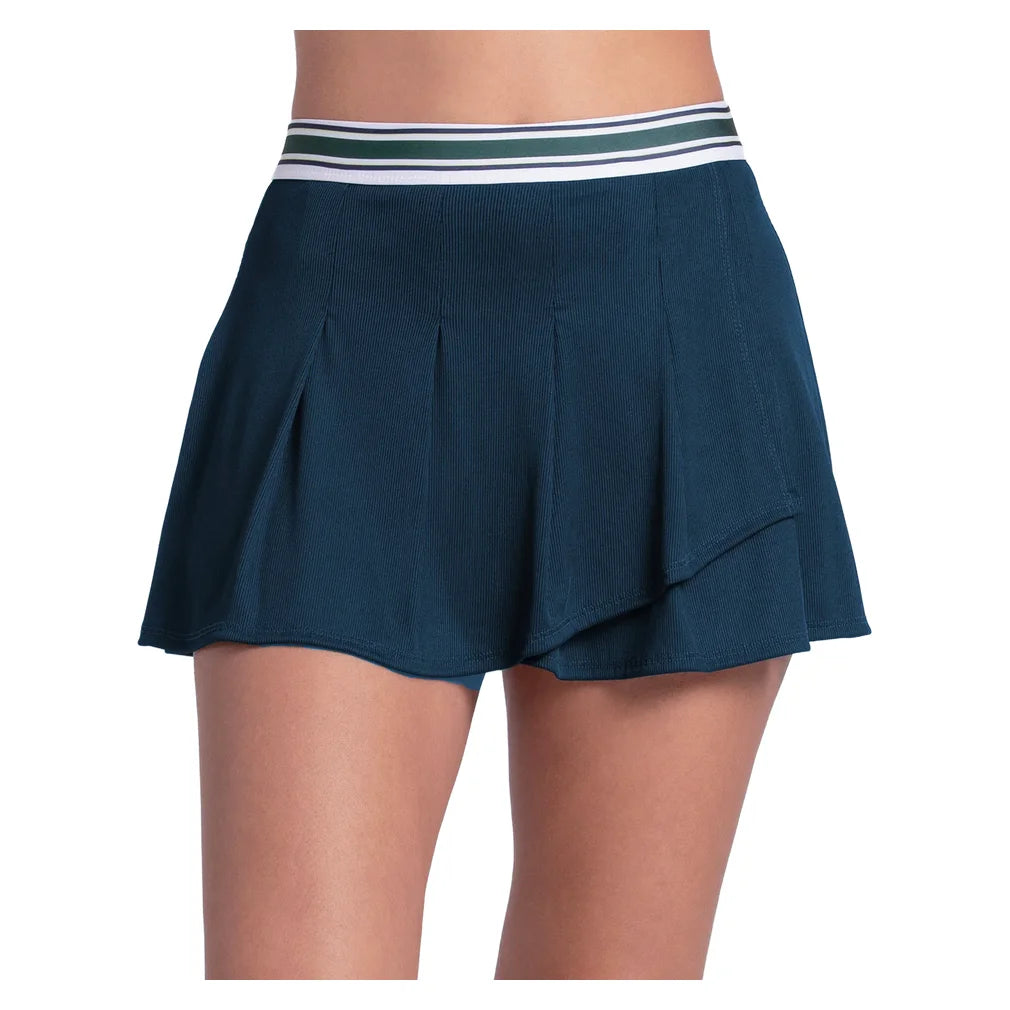 Women's Ivy Classic 13 Inch Skort, Lucky In Love, 401 Midnight, Pickleball Express, CB683-02H-401-MIDNIGHT-1