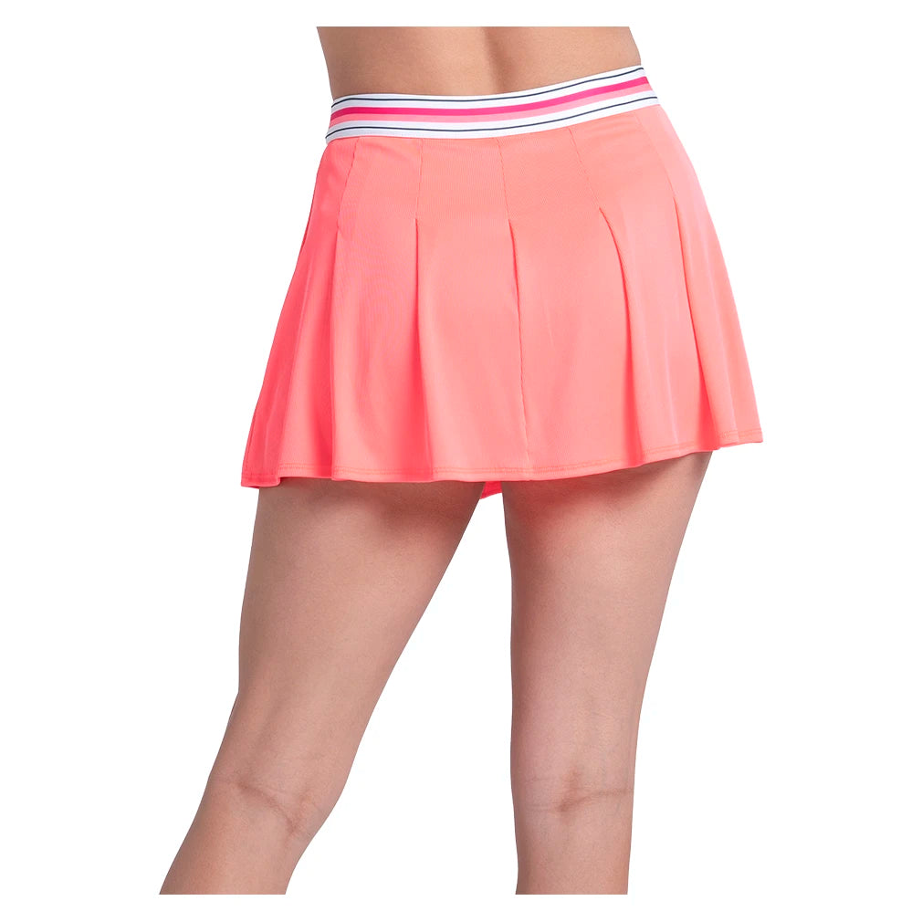 Women's Glow Stroke Skort Hot Lava