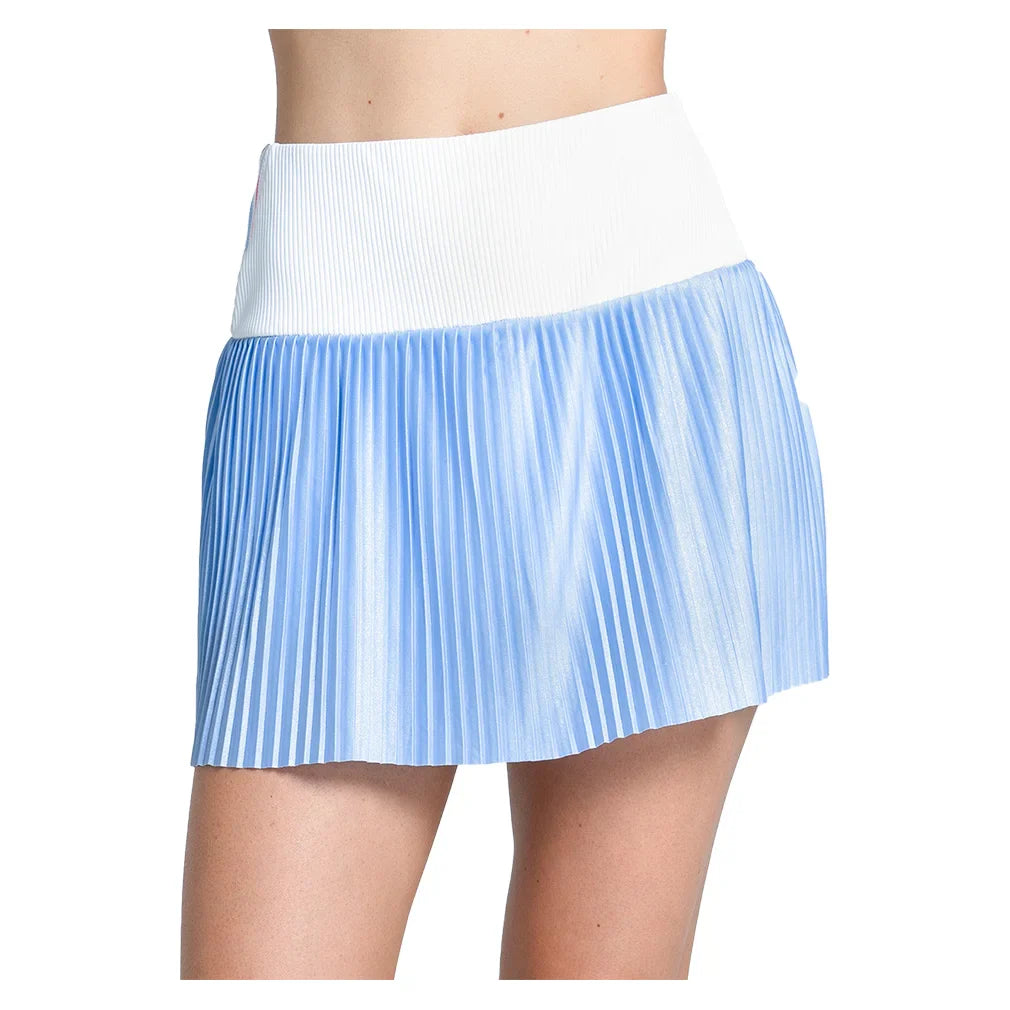 Women's Got the Blues Pleated 14 Inch Skort Powder
