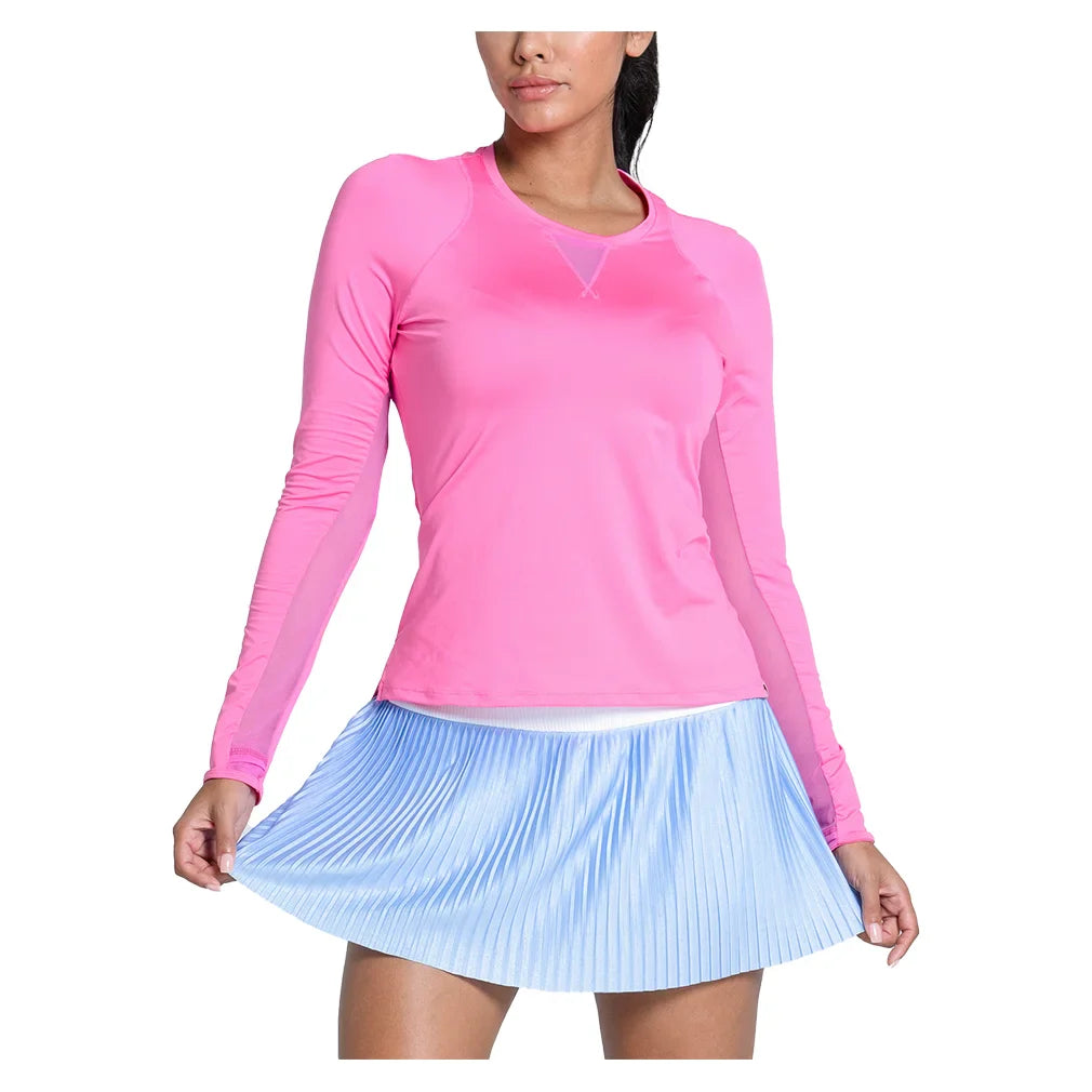 Women's Got the Blues Pleated 14 Inch Skort Powder