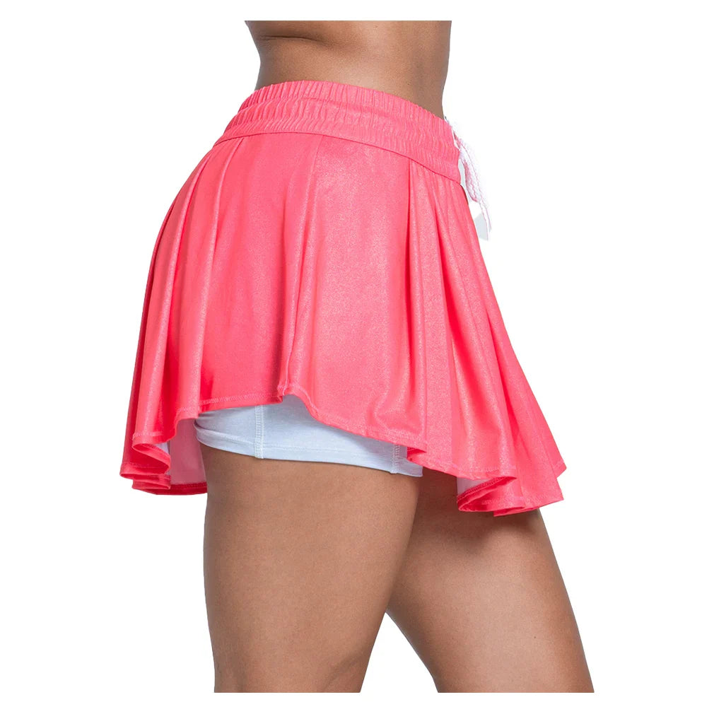 Women's High Waist All That Shimmers 13.5 Inch Skort