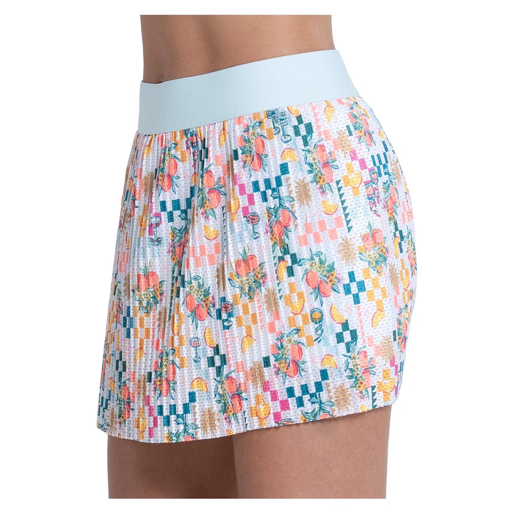 Women's Pleated Skort Multicolor