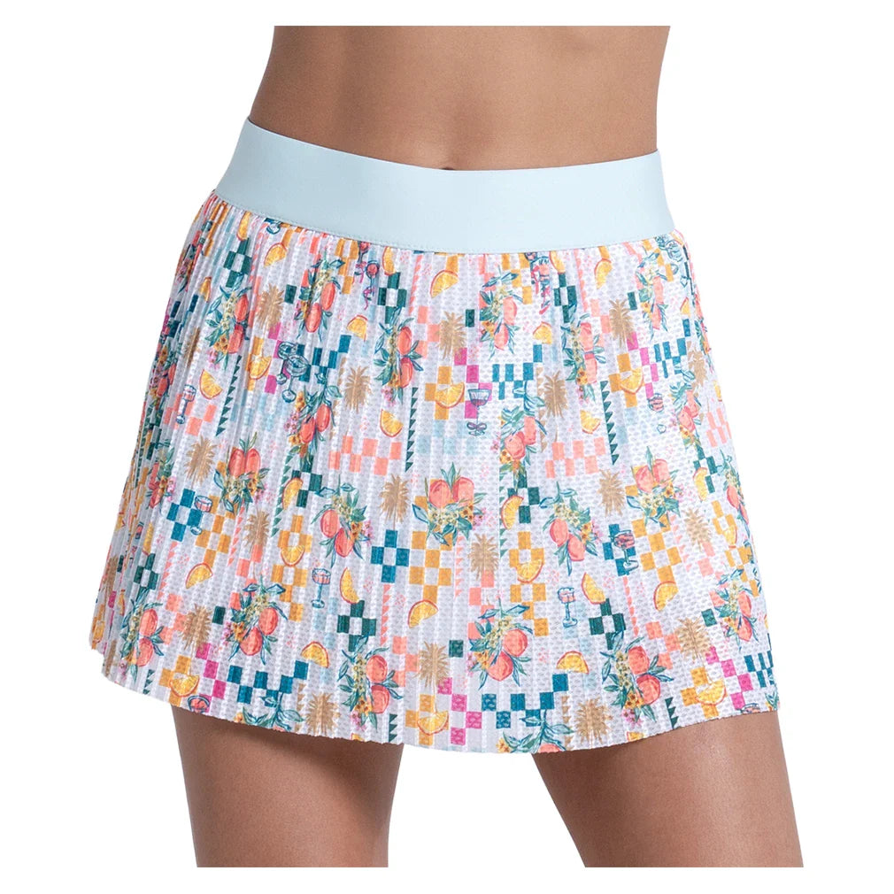 Women's Pleated Skort Multicolor
