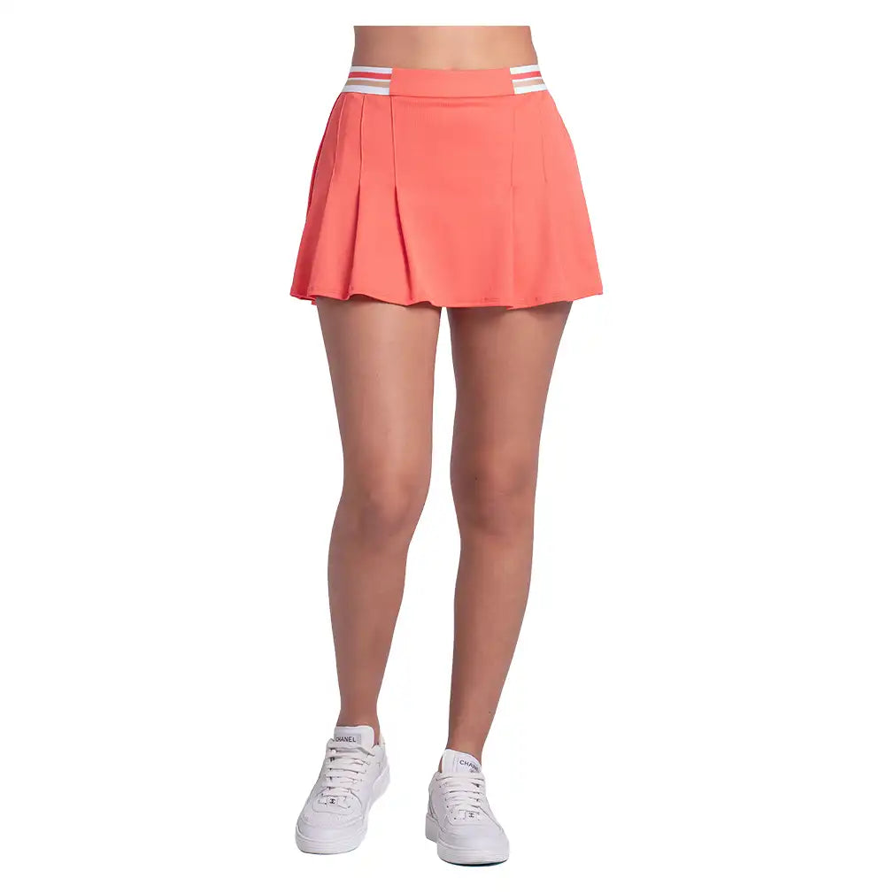 Women's Heritage Stripe 13 Inch Pleat Skort Flame