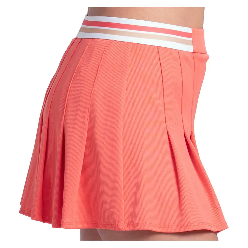 Women's Heritage Stripe 13 Inch Pleat Skort Flame