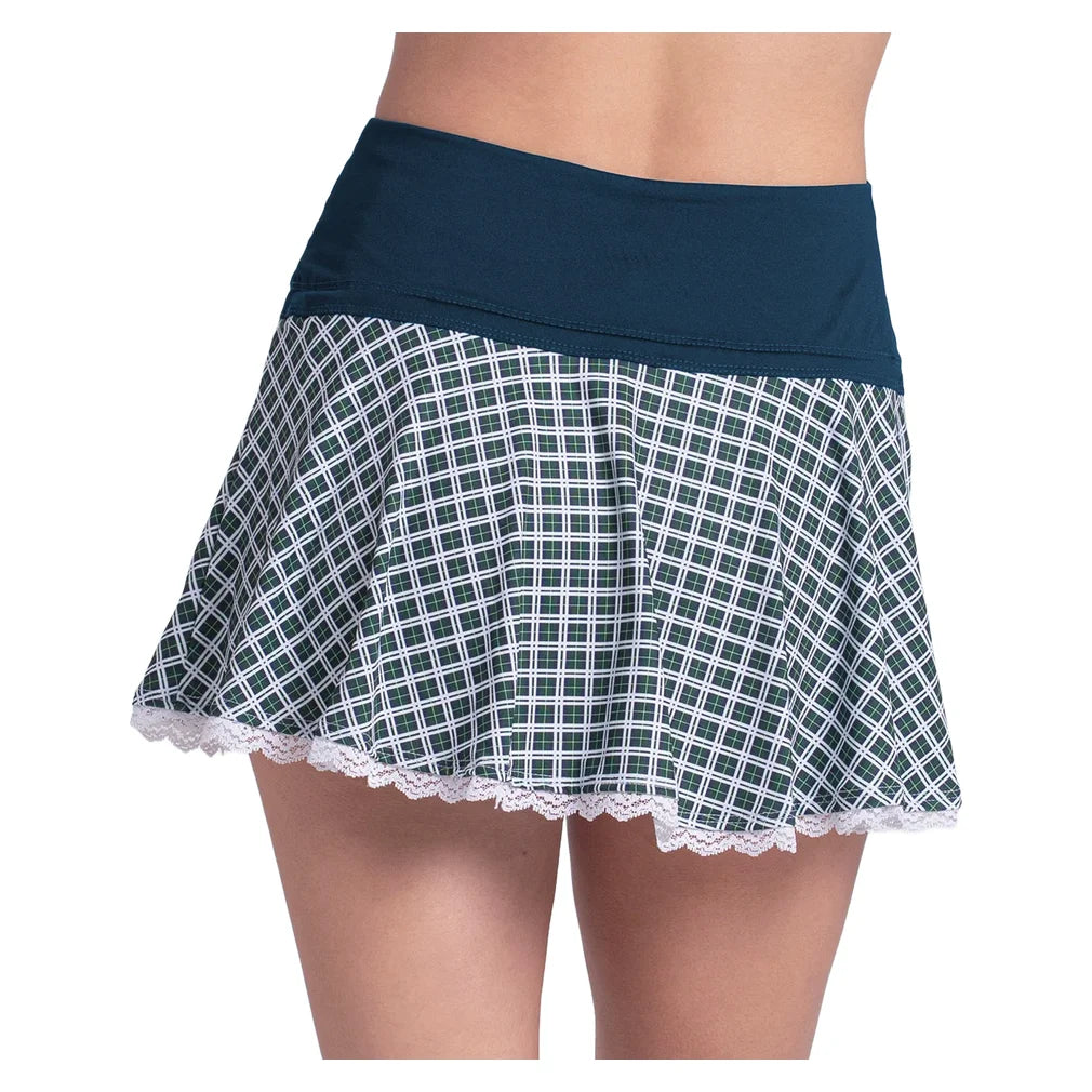 Women's Preppy Please 13 Inch Skort Midnight, Lucky In Love, Pickleball Express, CB865-01H401-1