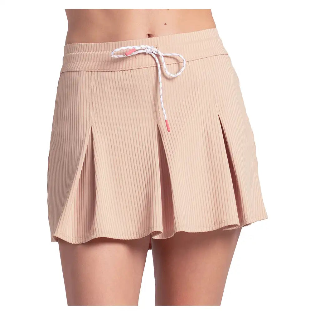Women's Wimbley 14 Inch Pleat Skort Camel