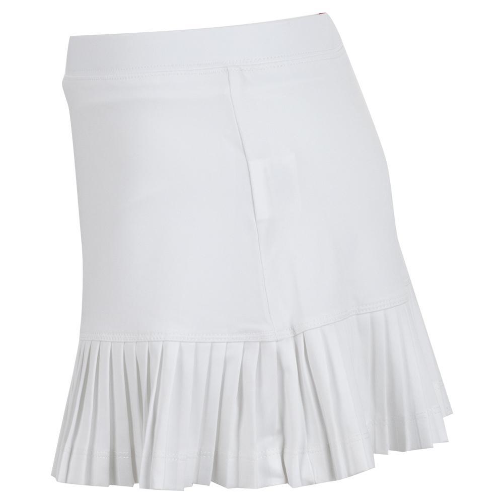 Girls' Mini Pleat Skort White