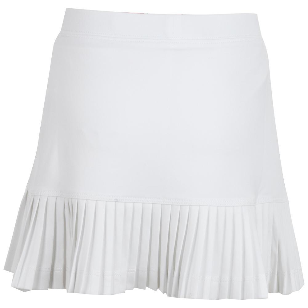 Girls' Mini Pleat Skort White