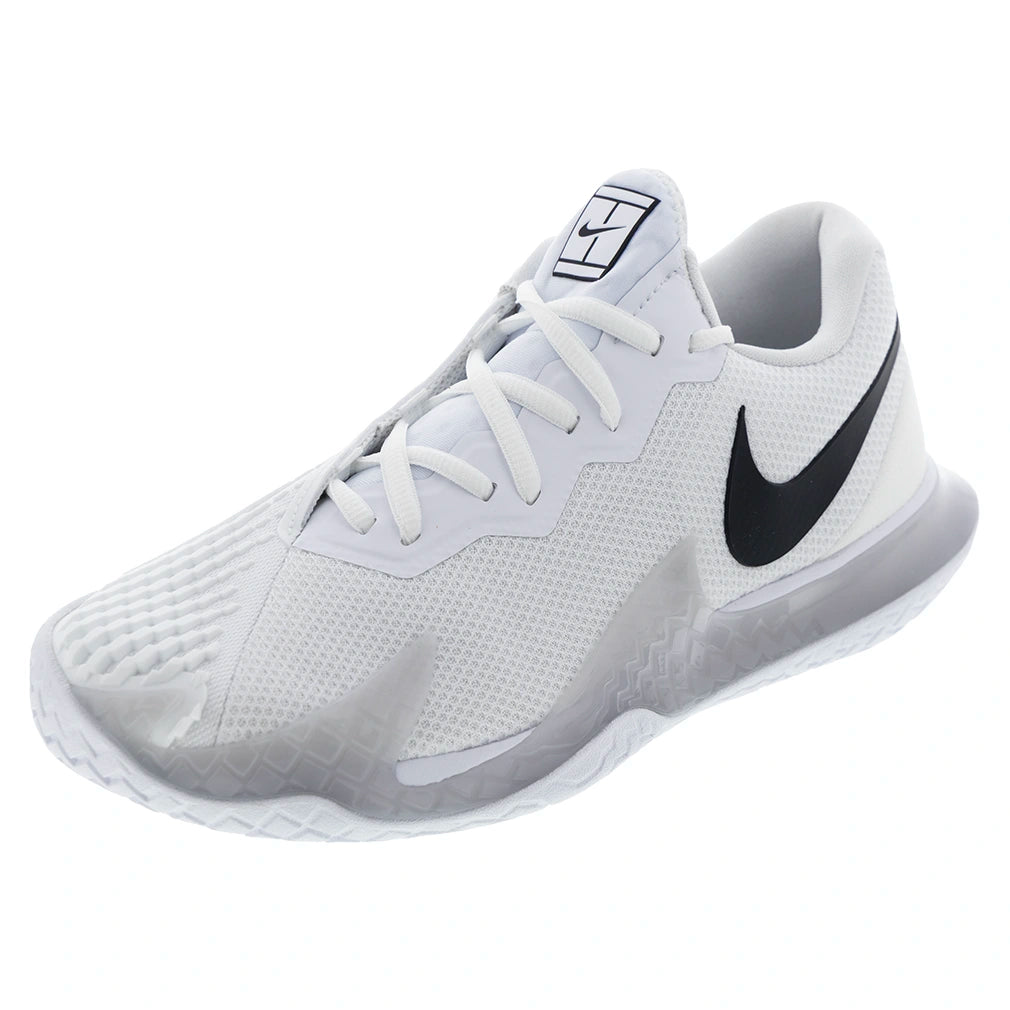 Men's Air Zoom Vapor Cage 4 Shoes White and Black
