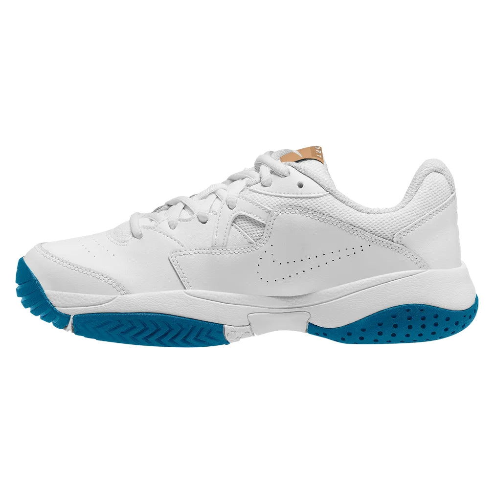 Juniors' Court Lite 2 Shoes White and Team Orange, Nike, Pickleball Express, CD0440-106H26-4