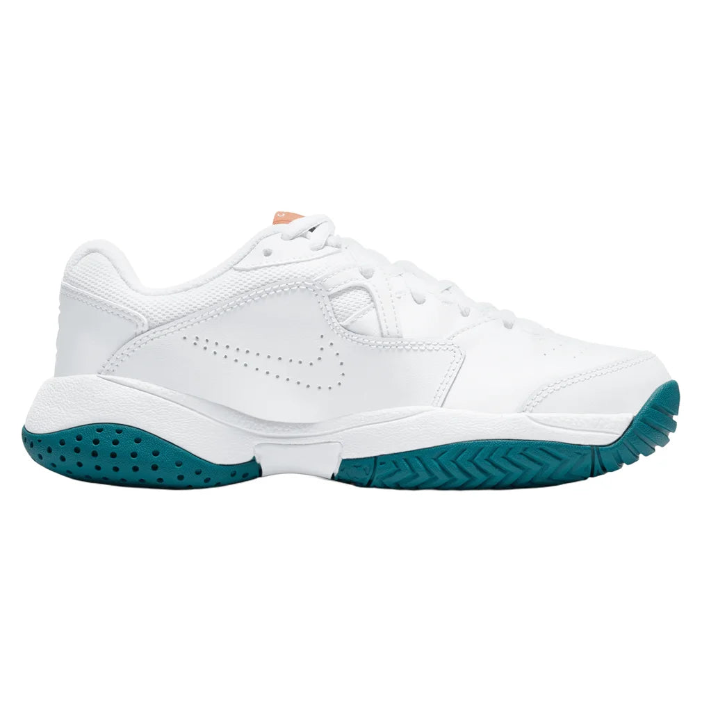 Juniors' Court Lite 2 Shoes White and Team Orange, Nike, Pickleball Express, CD0440-106H26-6