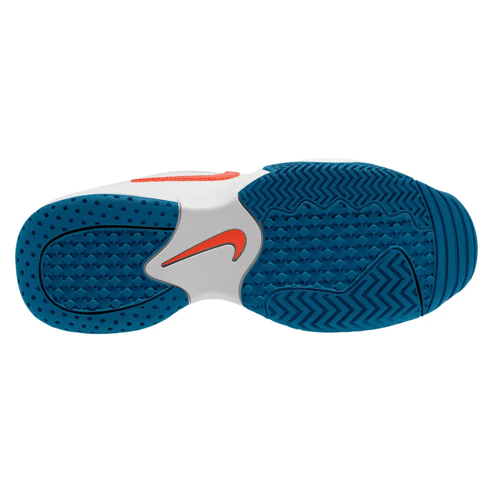 Juniors' Court Lite 2 Shoes White and Team Orange, Nike, Pickleball Express, CD0440-106H26-7