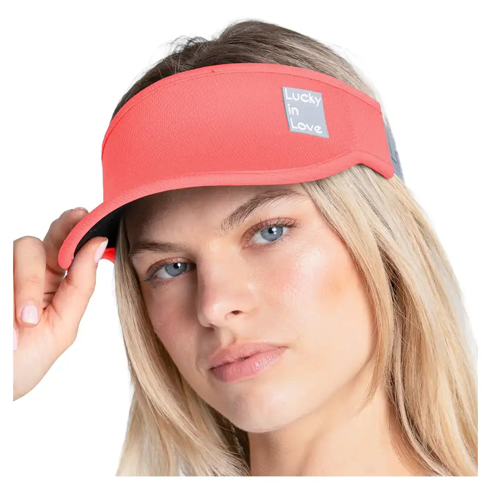 Women's Lucky Logo Stretch Visor