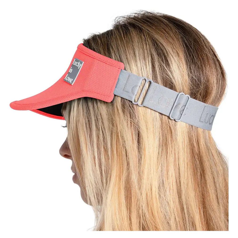 Women's Lucky Logo Stretch Visor
