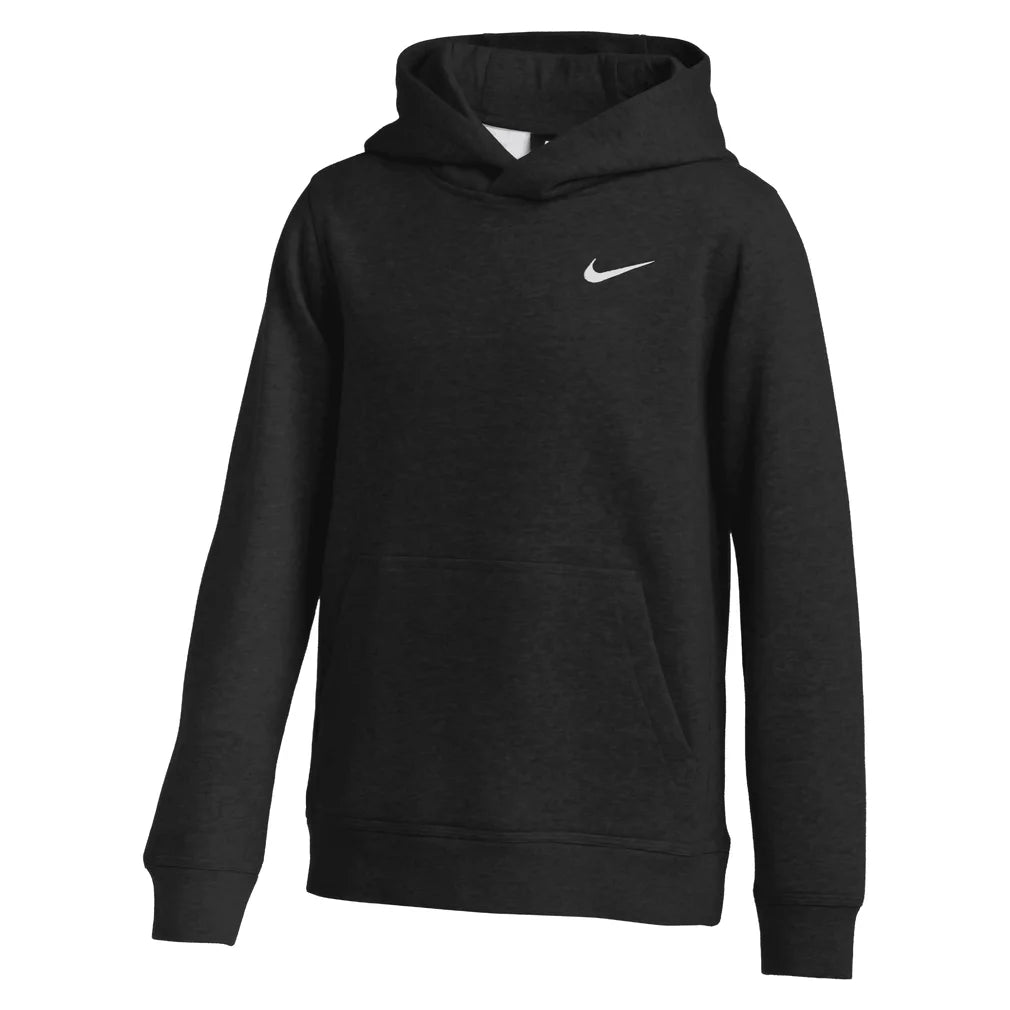 Boys' Club Pullover Training Hoodie, Nike, 010 Tm Black/White, Pickleball Express, CJ1773-H26-010-TM-BLACK-WHITE-1