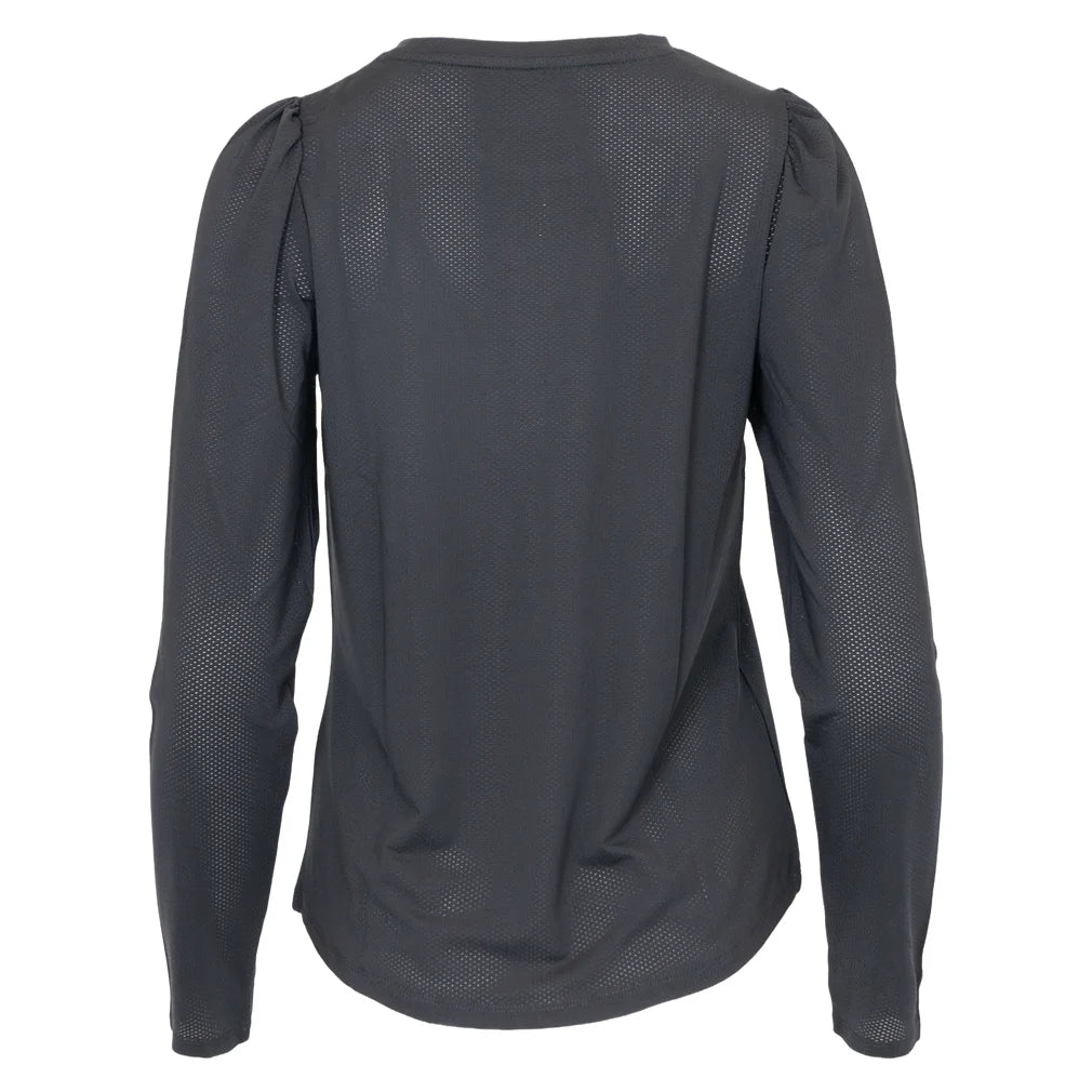 Women's Crew Long Sleeve Top, Bubble, Pickleball Express, CREW-NF7-B-2