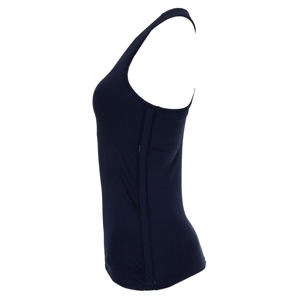 Women's V-Neck Tennis Tank with Bra
