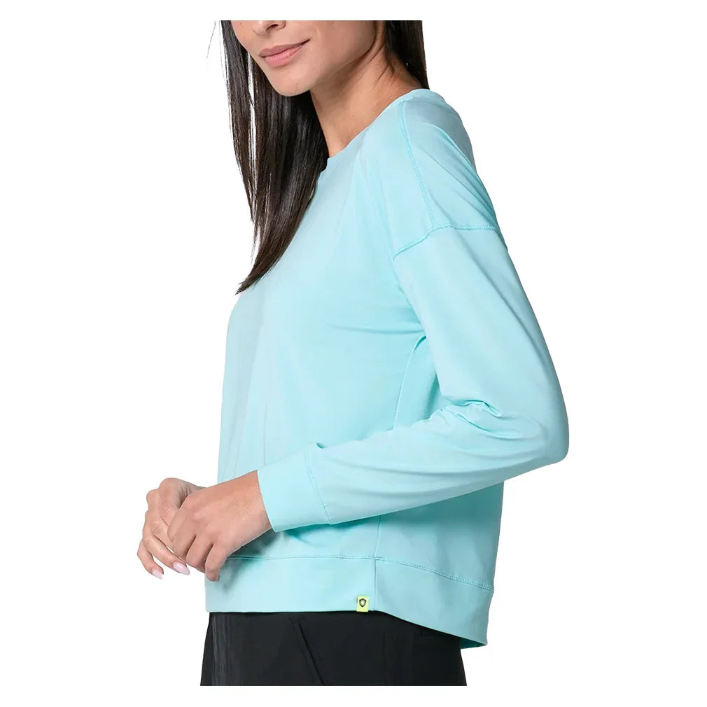 Women's Hype Long Sleeve Top Capri